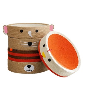 Cama Rascador para Gatos de Sisal Ecológico 3 en 1 con Diseño de Animal Adorable, Mueble Duradero para Mascotas - Product Image 2