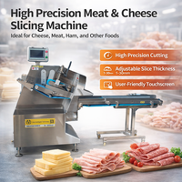 Trancheuse alimentaire automatique, appareil de découpe de viande congelée, machine à trancher le porc fumé, coupe-fromage, machine de découpe alimentaire pour la cuisine domestique