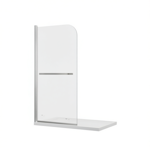 Panel de Ducha de Vidrio Templado sin Marco Goodyo, 31X55 Pulgadas, Mampara para Bañera, Diseño Minimalista - Product Image 1