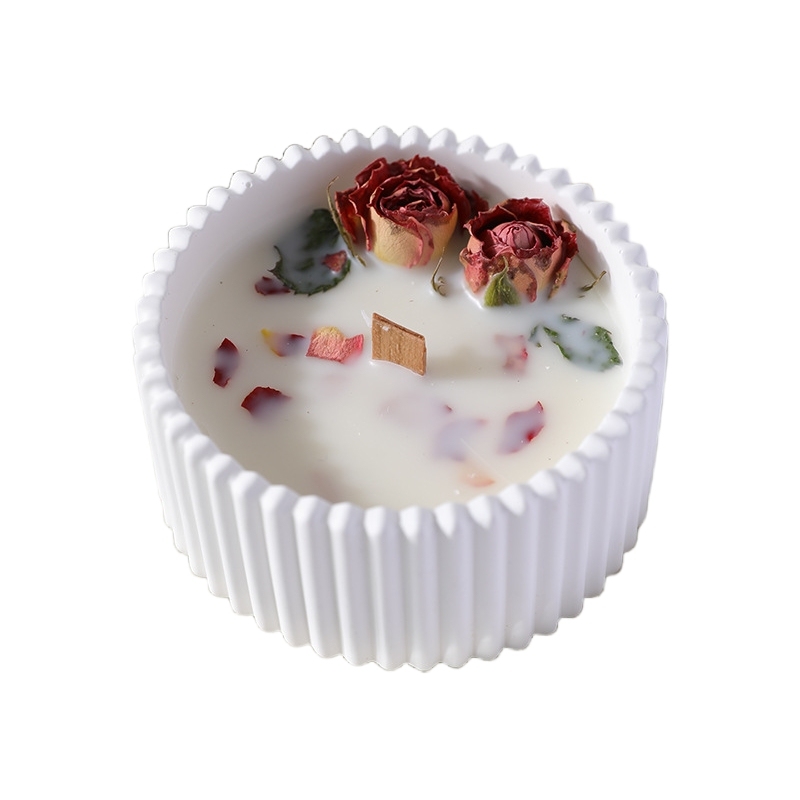 Style pétale de rose 7,9 x 3,8 cm.