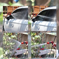 Pistolet pulvérisateur de mousse pour lavage de voiture, lance canon à mousse, pistolet de pulvérisation pour tuyau d'arrosage de jardin et de lavage de voiture