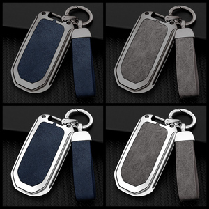 Lật Tùy Chỉnh Xe Biểu Tượng Xe Kim Loại Da Xe Trường Hợp <span class=keywords><strong>Key</strong></span> Cho <span class=keywords><strong>Honda</strong></span> Accord Civic Thành Phố <span class=keywords><strong>CRV</strong></span> Jazz XR-V Vezel HR-V FRV Chủ Phụ Kiện - Product Image 6
