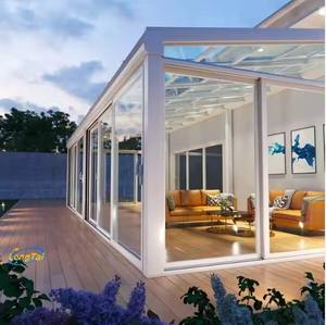 Andexin Maison en verre Serre en aluminium Véranda Véranda Maisons en verre Maison en verre sur pied Petite maison en verre - Product Image 3