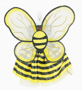 Costumes d'animaux pour enfants Haolan Little Bee Dragonfly Ladybug Wings, ensemble <span class=keywords><strong>de</strong></span> quatre pièces, pour les fêtes d'Halloween, y compris une cape - Product Image 4