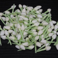 Bunga Melati Buatan Tangan dari Kertas, Kerajinan Garland Thailand, Dekorasi Bunga DIY untuk Membuat Garland Bunga Thailand untuk Keagamaan