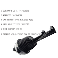 Suspension pneumatique avant pour voitures allemandes, suspension pneumatique Airmatic pour Mercedes W212 2123203138 2123203238, amortisseur de suspension pneumatique