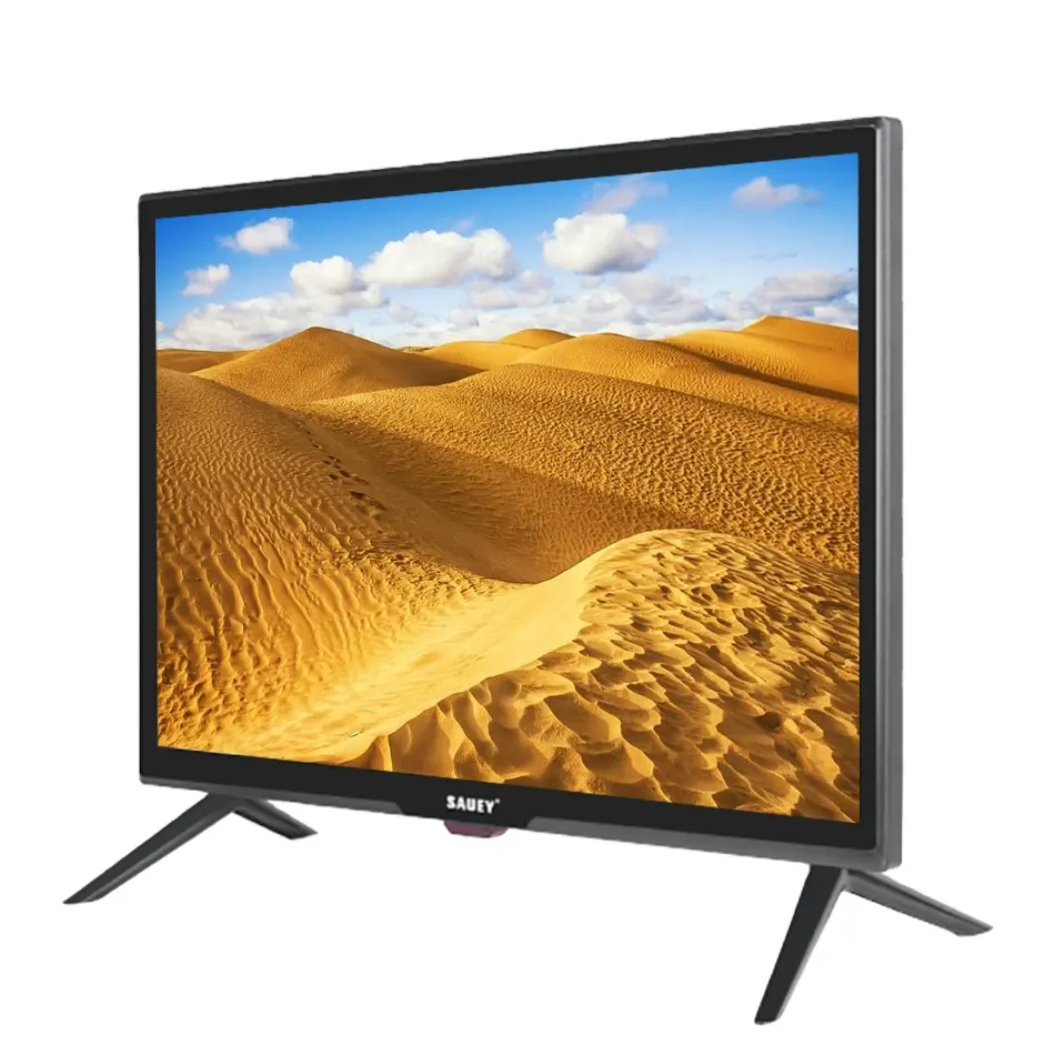 2024 China 17 19 21 23,6 24 pulgadas solar nuevo LED TV DC 12V para Uganda Bangladesh