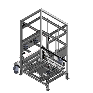 Transportador de Cadena de Acero Inoxidable/Aleación de Aluminio Personalizable, Apilable, de Triple Hilo, Capacidad de 1 Tonelada, 0.37kW/0.75kW, ODM - Product Image 6
