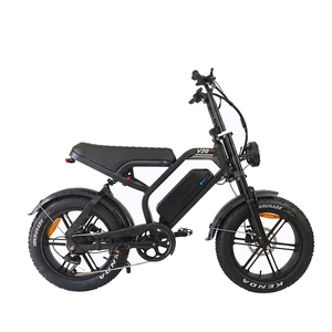 Bicicleta Eléctrica con Llantas Gruesas, Frenos de Disco Hidráulicos, Motor en el Buje Trasero (250W), Batería de Litio (48V 18Ah), JUNFU V20 Pro de 7 Velocidades - Product Image 5