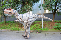 Modelo de simulación de CET-DC-AL1 para adultos, disfraz de dinosaurio Allosaurus, animatrónico, adecuado para parque temático, centro comercial