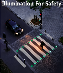 Vente en gros usine : Marques de passage solaires étanches de haute qualité, yeux de chat réflecteurs pour routes, autoroutes, allées et jardins - Product Image 5