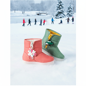 OZKIZ Korean LED Boots for Girls Kids Fashion Winter Accessories Synthetic Upper 2-6 Years Wholesale - Product Image 3