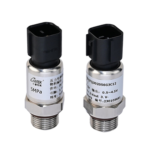 Chntek sensor tekanan mini tekanan tinggi, sensor tekanan mini tekanan tinggi 40MPa g1/4 untuk crawler crane, sensor tekanan silinder hidrolik, 1000psi - Product Image 2