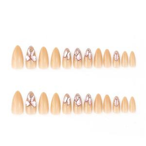 Prensa de Mariquita <span class=keywords><strong>en</strong></span> las <span class=keywords><strong>uñas</strong></span> con pegamento <span class=keywords><strong>Uñas</strong></span> artificiales lisas Flor 3D Popular 2023 Prensa roja <span class=keywords><strong>en</strong></span> las <span class=keywords><strong>uñas</strong></span> - Product Image 2