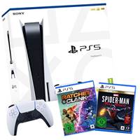 Konsol Video Game Bekas So-ny Play-Station 5 4K 2TB 120fps PC Kecepatan Ultra Tinggi PS5 Pro Slim Disc Edition
