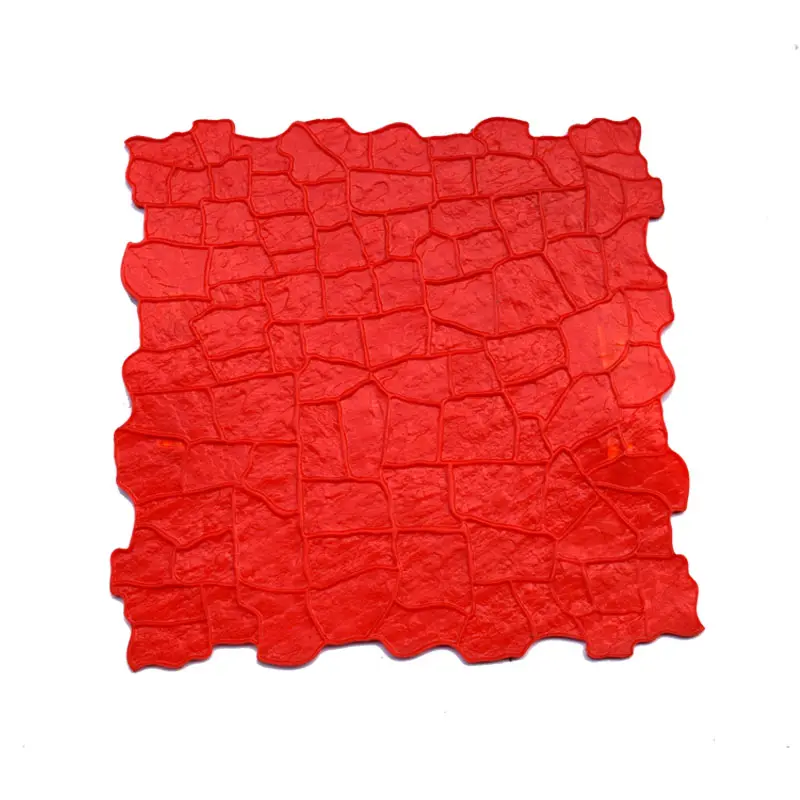 Flexible Rubber Concrete Stamp Molds For Floor Vertical Decorative Wall Stone Stamp Mold Rubber Moulds For Stamped Concrete