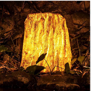Lámpara Decorativa LED 3D con Forma de Tronco de Árbol, Personalizada, IP65, Material de Resina y Fibra de Vidrio, para Iluminación de Jardín y Parque al Aire Libre - Product Image 3