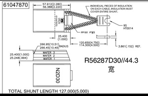 Spazzole di Carbone GZ per DE25 Codice 61047870 N2D30 - Product Image 5