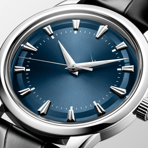 Reloj Mecánico Automático de Estilo Clásico con Correa de Cuero con Textura de Cocodrilo para Hombre, para Negocios, Eventos Formales, Uso Diario, Longinesing - Product Image 3