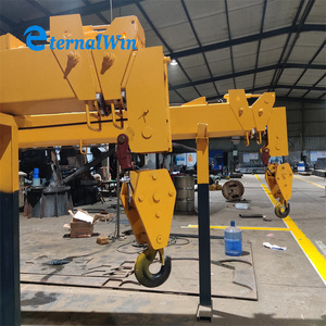 رافعة هيدروليكية مركبة على سطح السفينة 5 طن 10 طن رافعة بحرية بذراع ذراع - Product Image 6