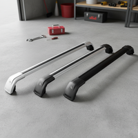 QIMING Hochwertiger Aluminium-Dachträger für BMW X3/X5/X6 mit Einfacher Montage 100kg 120x20x18cm