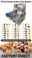 Nouvelle Machine Automatique 2026 pour Gâteaux et Biscuits, Déposeur Intelligent PLC de Biscuits, Équipement de Fabrication de Biscuits Haute Précision
