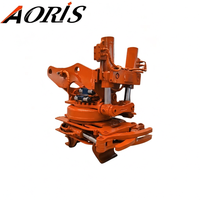 Penyesuaian Sudut Presisi 45 Derajat, Excavator Tilt Rotating Quick Coupler untuk Excavator 5-9 Ton