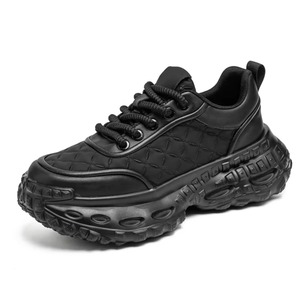 Premium Material Sneakers Men's Fashion Casual Footwear Freizeitschuhe Trendy Breathable Thick Sole Upper Sports <b>Shoes</b> - Product Image 2