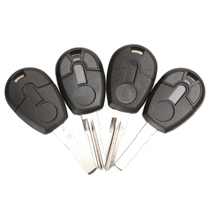 เปลี่ยนเปลือกกุญแจรถแบบทรานสปอนเดอร์สำหรับ Fiat <span class=keywords><strong>Positron</strong></span> EX300 SIP22 GT15R ใบมีดรีโมทคอนโทรล ABS+ทองแดง ตัวเรือนสีดำ - Product Image 2
