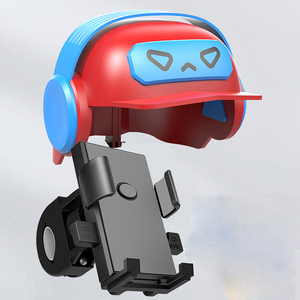 Giá rẻ, hot, chống rung, chống nước, giá đỡ điện thoại một chạm, giá đỡ điện thoại xe máy, mũ bảo hiểm mini dễ thương - Product Image 2