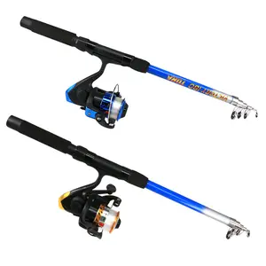 Wholesale TZ-07 Sea Rod Telescoping Rod Set With Fishing Gear Accessories Fishing Rod And Reel Combo Full Set