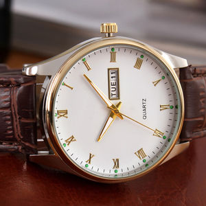 Relojes baratos de alta calidad para hombre y mujer, pulsera de cuero para parejas, venta al por mayor - Product Image 3