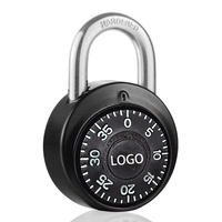 ANLI Vente chaude LOGO OEM Cadenas à combinaison à disque rond pour casiers de gym et d'école