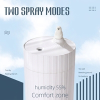 Humidificateur d'air électrique rechargeable pour la maison, brumisateur, humidificateur pour bébé, chambre à coucher, ultrasonique, brume, voiture, pièce, humidificateur H20, H2o