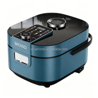 Cuisinière à riz multifonctionnelle en plastique de 3 L, design carré, 15 fonctions de cuisson, minuterie 24 h, affichage LED, économie d'énergie, couleur personnalisable