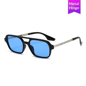Gafas de Sol Vintage Personalizadas para Hombre y Mujer, Montura de Plástico Transparente, UV400, Cómodas para Eventos Promocionales de Verano, Personalizadas - Product Image 2