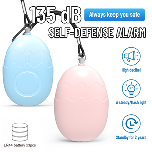 An Toàn Âm Thanh Báo Động Cá Nhân 140 dB Glitz Phụ Nữ Bảo Vệ Tự Vệ Báo Động Tiếng Ồn Keychains Báo Động An Ninh Cho Phụ Nữ Số Lượng Lớn - Product Image 5