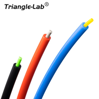 Trianglelab PTFE 1.9x4mm ID1.9mm OD 4mm Hitam Biru Tabung PTFE Merah untuk Filamen 1.75mm untuk Pencetakan 3D