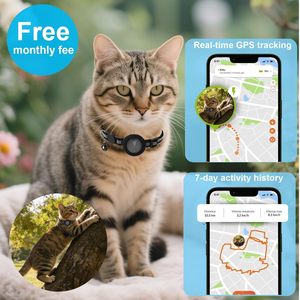 Focushine Pet <b>GPS</b> Tracker Collar Nylon 4G Real-Time Tracking For Cats Dogs Outdoor Ios App Bluetooth Smart <b>Device</b> - Product Image 3