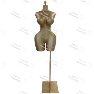 BBL 마네킹 + 얇은 허리 골드 마네킹 + 매력적인 마네킹 하프 바디 XL 사이즈 9022 - Product Image 3