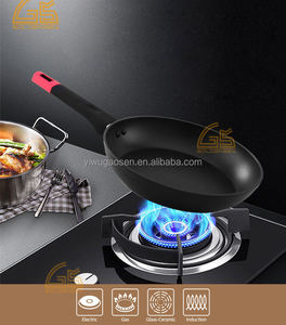 Poêle à pizza en céramique forgée de 22 cm, compatible induction et <span class=keywords><strong>four</strong></span>, passe au lave-vaisselle, grand plateau à pizza pour restaurant et usage domestique - Product Image 6