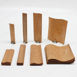 Wholesale Custom Natural Multi Size Eco-Friendly Custom <strong>Wood</strong> <strong>Wick</strong> for Candle Making - Product Image 1