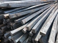 Billette d'acier allié carrée laminée à chaud HRB400E ASTM Q235, haute teneur en carbone, origine Chine, 100 mm, 60 x 60, 100 x 100, 130 x 130, 3sp