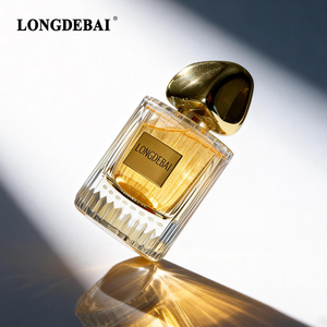 Luxury Custom Glass <b>Perfume</b> <b>Bottles</b> 30ml/50ml/100ml Cylinder Eco-friendly Recyclable with Screen Printing and Box Packaging - Product Image 2