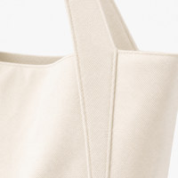 Sac fourre-tout pliable en toile personnalisé avec fermeture éclair, poignées longues, design texturé - Vente en gros OEM/ODM pour marques de détail