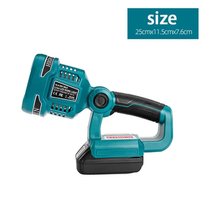 Cao BRIGHT LED Spotlight làm việc ánh sáng 1120 lumen đèn Pin tương thích cho makts 18V bl1860b công cụ điện pin lithium - Product Image 6