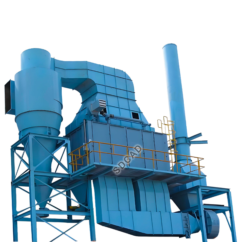 High Efficiency Cyclone and Baghouse Combined