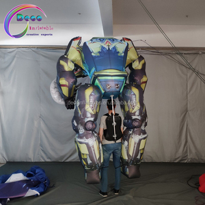 Figurines gonflables 3 pièces, transformateurs gonflables, Robot, poupée <span class=keywords><strong>abeille</strong></span> - Product Image 2