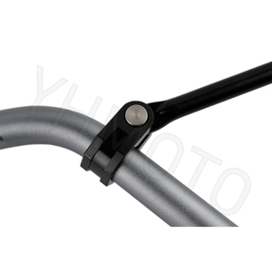 Guidon en aluminium violet de 22 mm avec barre transversale réglable pour Simson S50 S51 S53 S70 pour tuning Enduro - Product Image 4