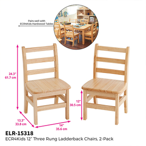 Chaise Montessori en bois pour garderie, ensemble <span class=keywords><strong>de</strong></span> meubles pour garderie, maternelle, préscolaire - Product Image 3